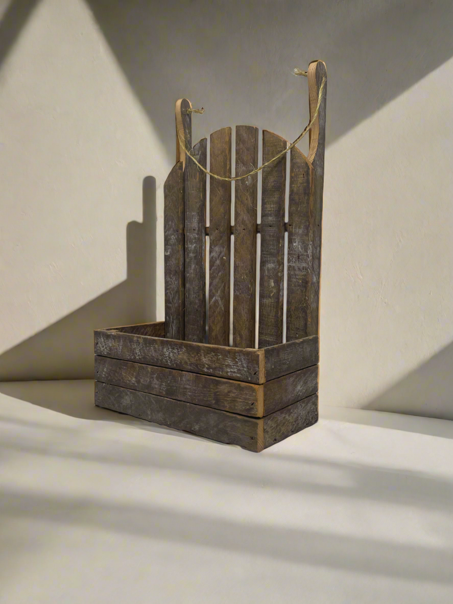 Sled Hanging Planter