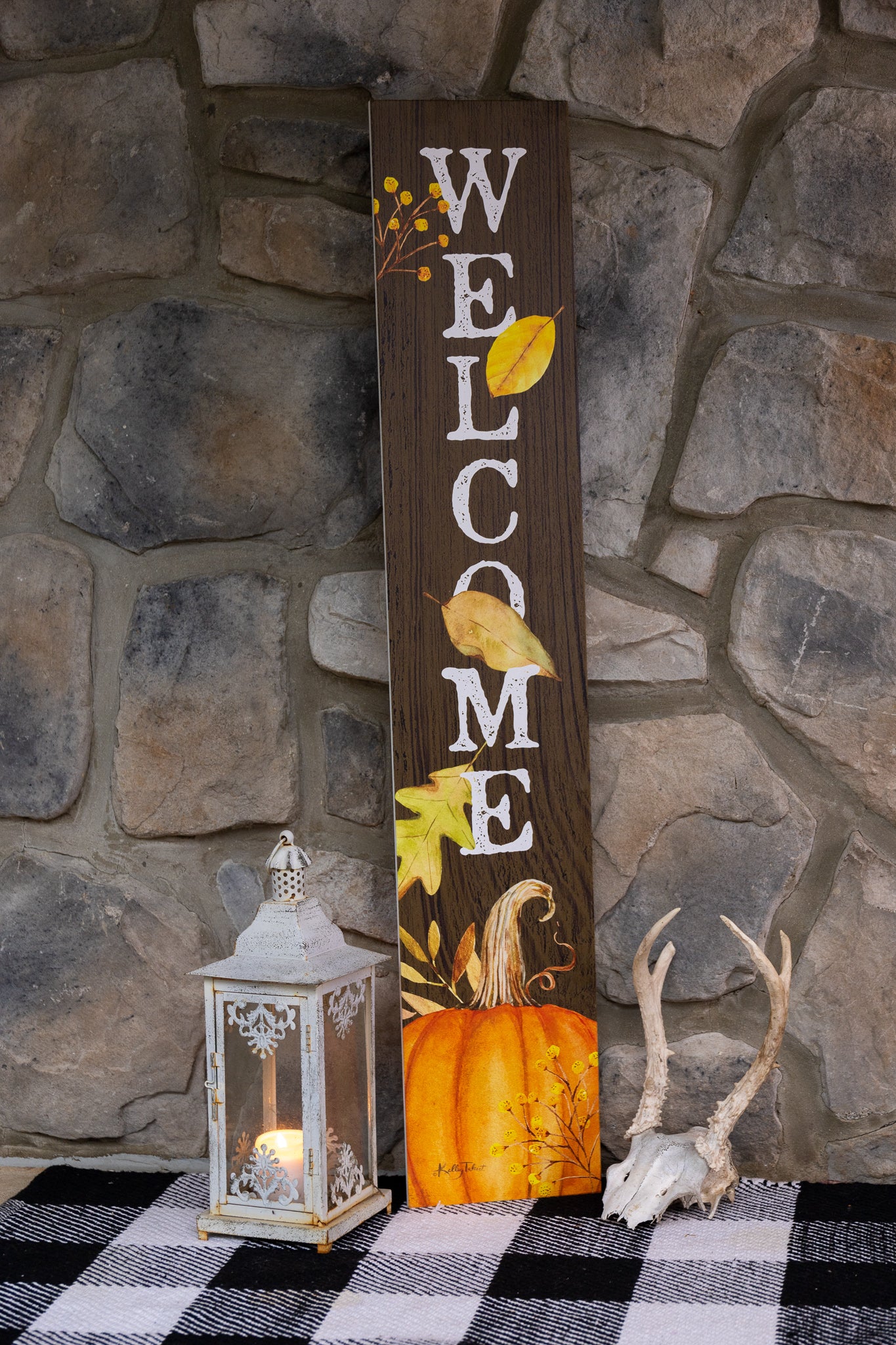 Porch Sign (Autumn Welcome)