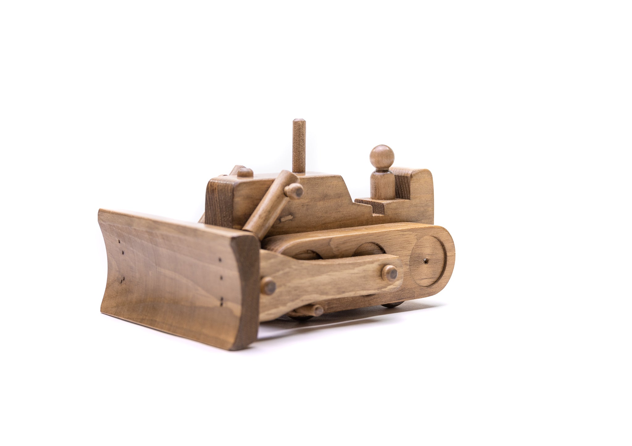 Wooden Toy Bulldozer