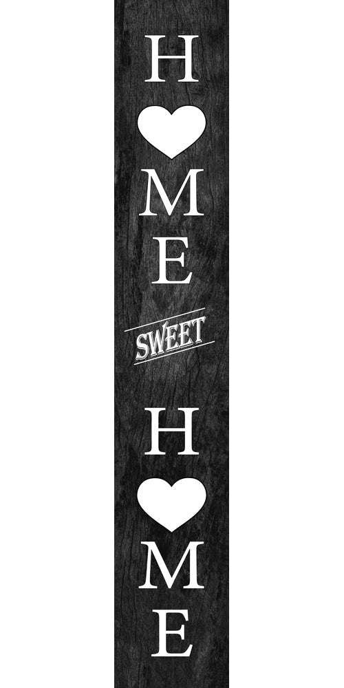 Porch Sign (Home Sweet Home w/hearts)