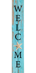 Porch sign (Welcome, Starfish)