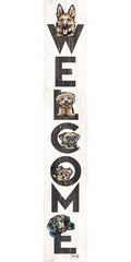 Porch Sign (Welcome Dogs)