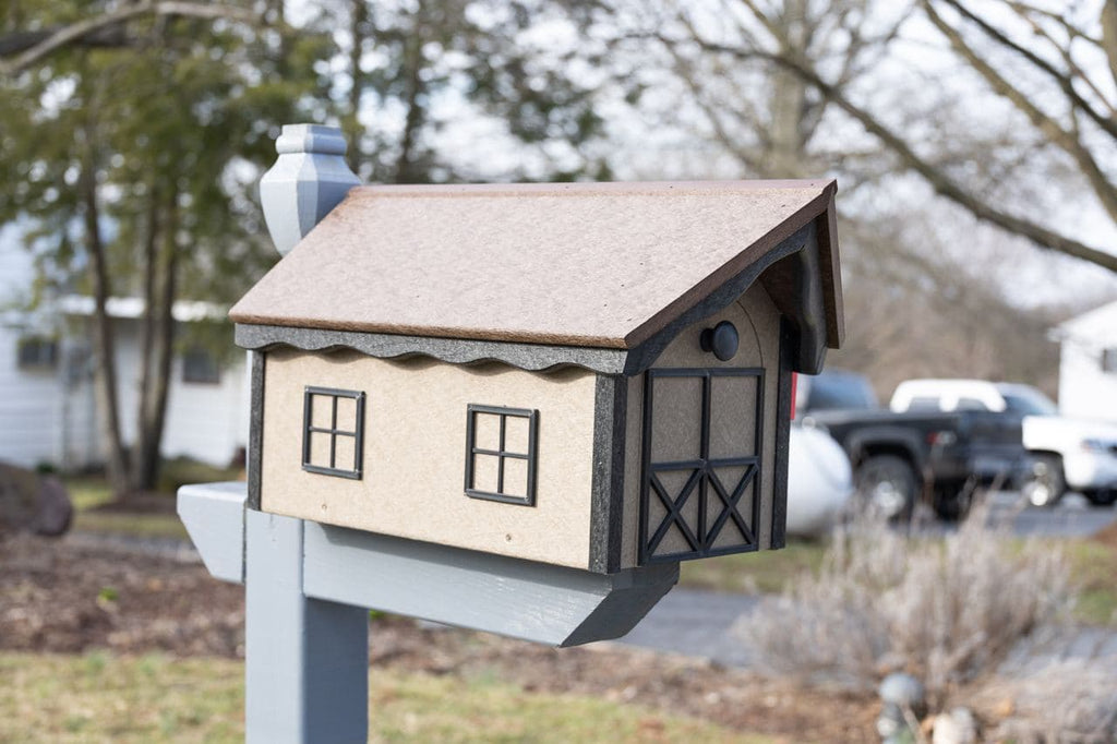 Mailbox (Poly, Classic Weatherwood)