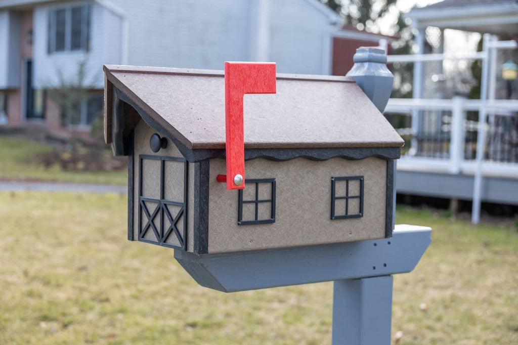 Mailbox (Poly, Classic Weatherwood)