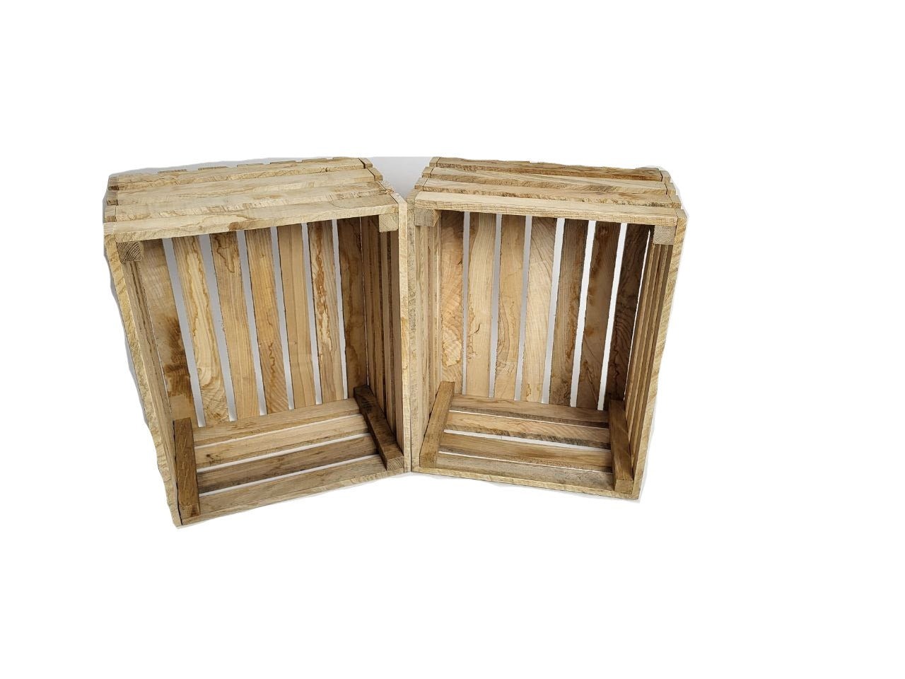 Unfinished Hickory Crate