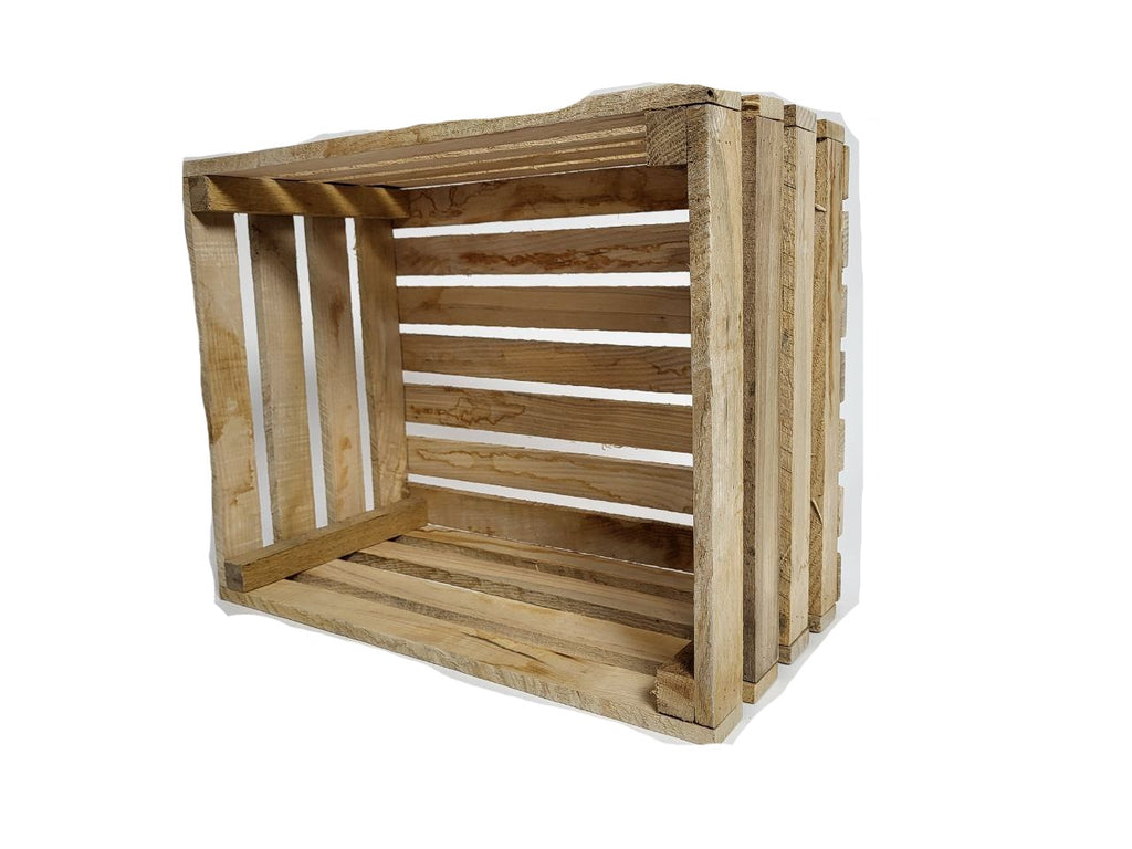 Unfinished Hickory Crate