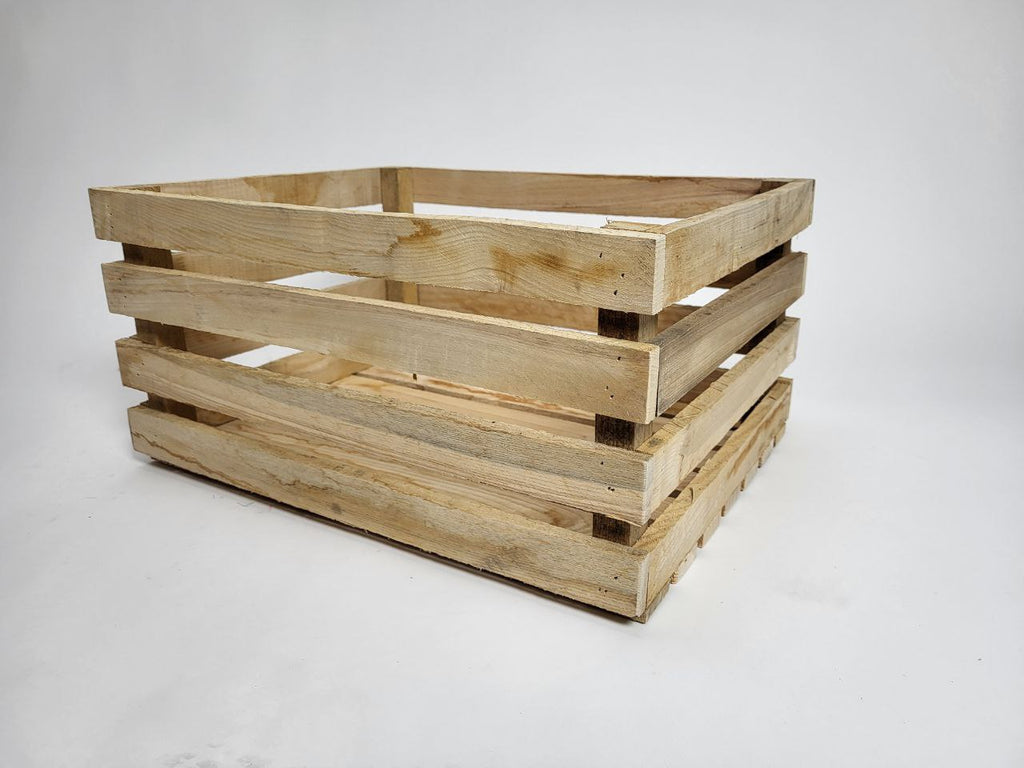 Unfinished Hickory Crate