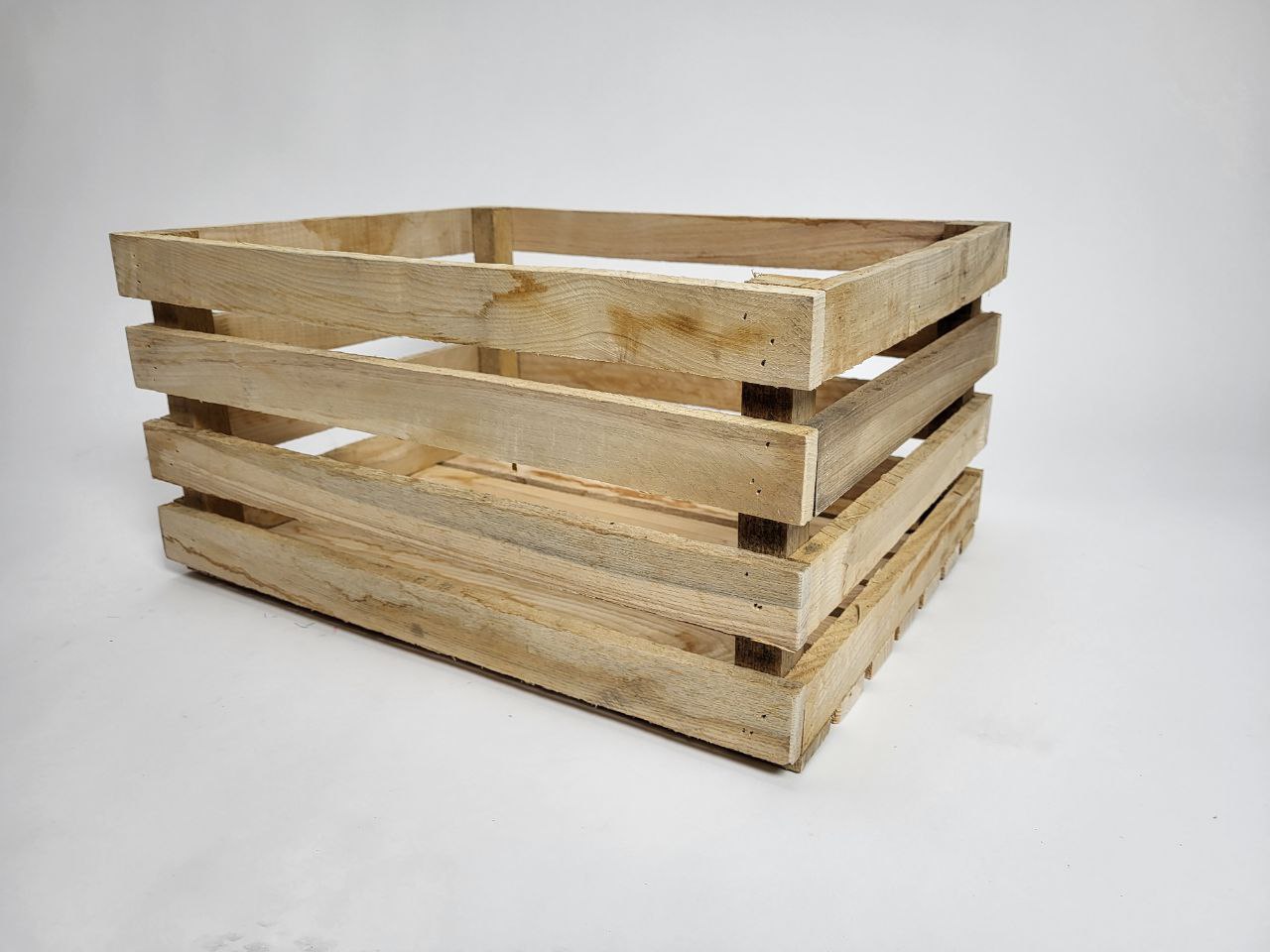 Unfinished Hickory Crate
